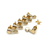 Gotoh “Crown Head” SG360 6 In Line Gold Tuners (No Logo)