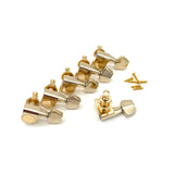 Gotoh “Crown Head” SG360 6 In Line Gold Tuners (No Logo)