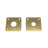 Brass Switch and Input Jack Plates