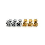 Schaller Gold/Chrome Mini “Double Tab” Tuners (Set of 6)