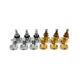 Schaller Gold/Chrome Mini “Double Tab” Tuners (Set of 6)