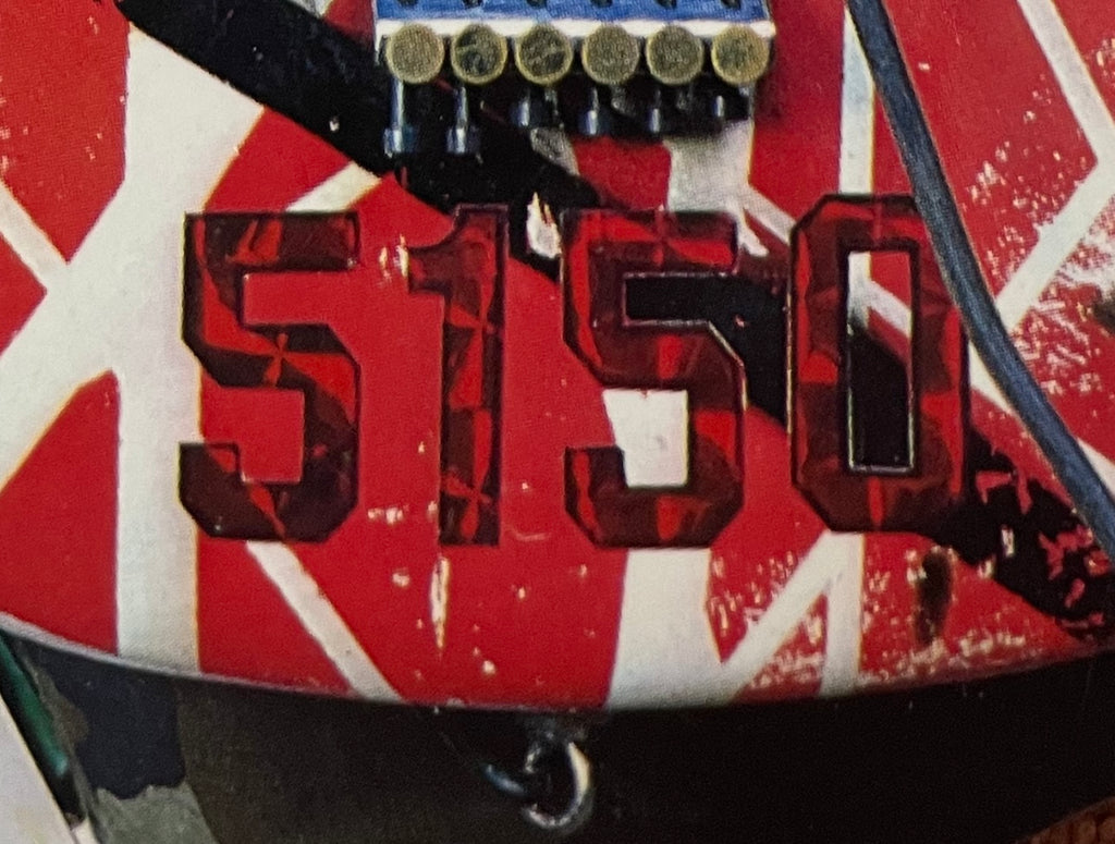 Adesivo 5150 Chitarra Adesivo Stelle Olografico 5150 Per Chitarra - Foto 7